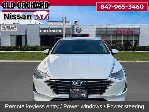 Serenity White 2023 Hyundai SONATA SE
