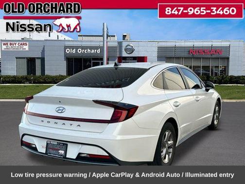 Serenity White 2023 Hyundai SONATA SE