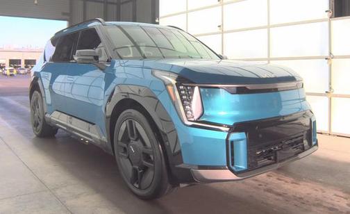 Ocean Blue 2024 Kia EV9 GT-Line