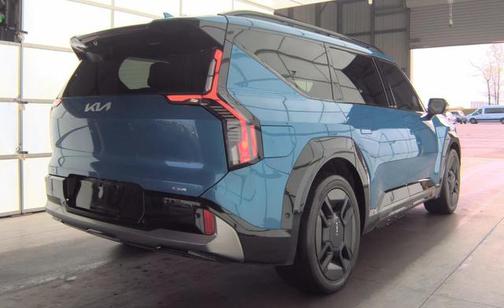 Ocean Blue 2024 Kia EV9 GT-Line