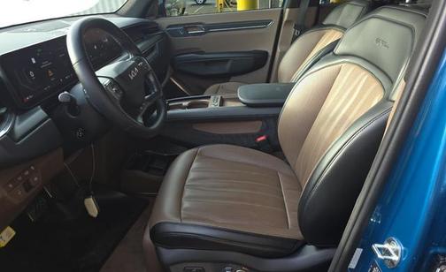 Ocean Blue 2024 Kia EV9 GT-Line