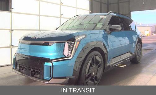 Ocean Blue 2024 Kia EV9 GT-Line