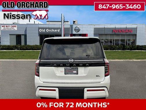 Aspen White Tricoat 2026 Nissan Armada SL