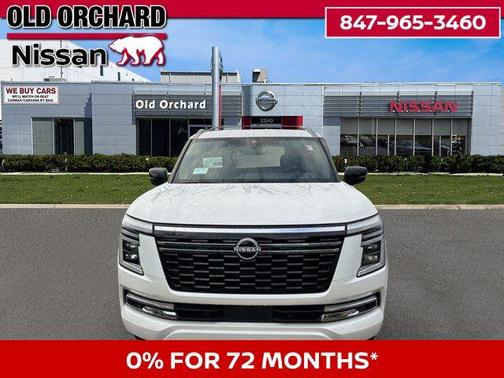 Aspen White Tricoat 2026 Nissan Armada SL