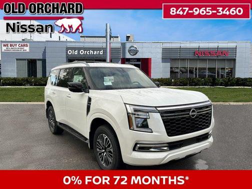 Aspen White Tricoat 2026 Nissan Armada SL