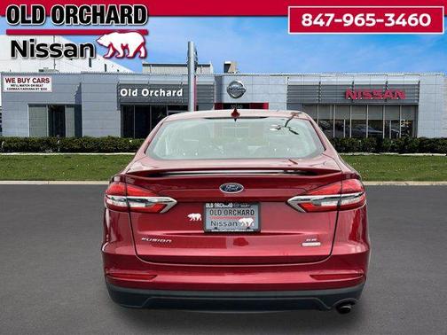 Ruby Red Metallic 2019 Ford Fusion SE