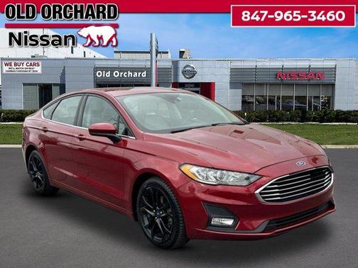 Ruby Red Metallic 2019 Ford Fusion SE