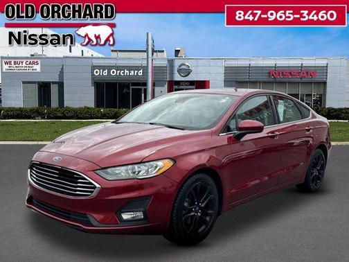 Ruby Red Metallic 2019 Ford Fusion SE