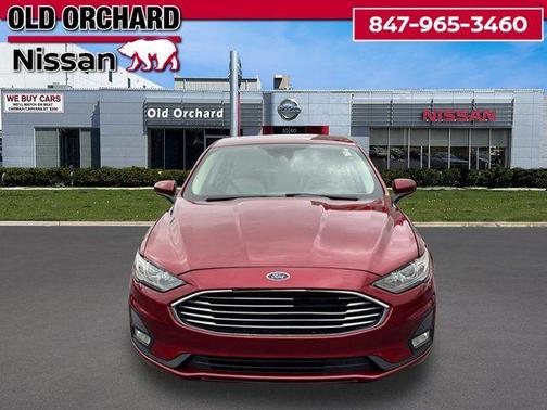 Ruby Red Metallic 2019 Ford Fusion SE