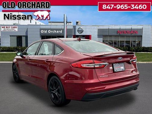 Ruby Red Metallic 2019 Ford Fusion SE