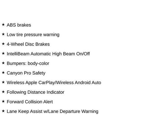 2023 GMC Canyon Elevation