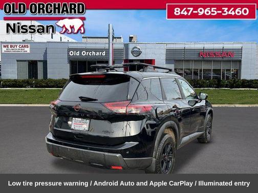 Super Black 2025 Nissan Rogue Rock Creek