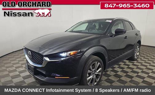 Jet Black Mica 2023 Mazda CX-30 2.5 S Preferred Package