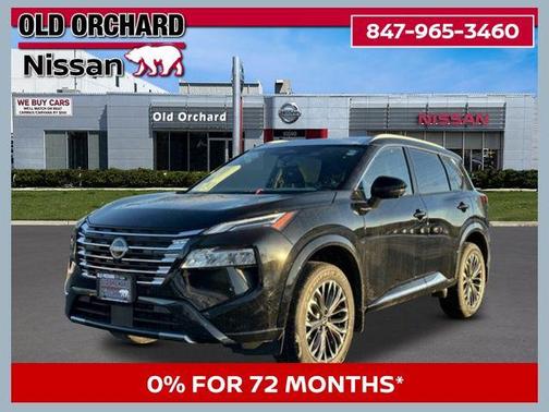 Super Black 2026 Nissan Rogue Platinum
