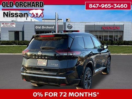 Super Black 2026 Nissan Rogue Platinum