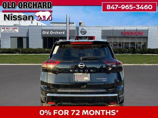 Super Black 2026 Nissan Rogue Platinum