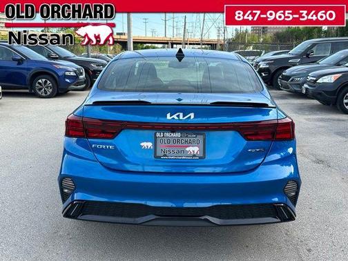 Sporty Blue 2024 Kia Forte GT-Line