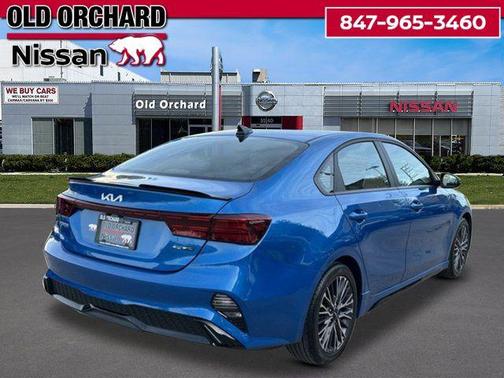 Sporty Blue 2024 Kia Forte GT-Line