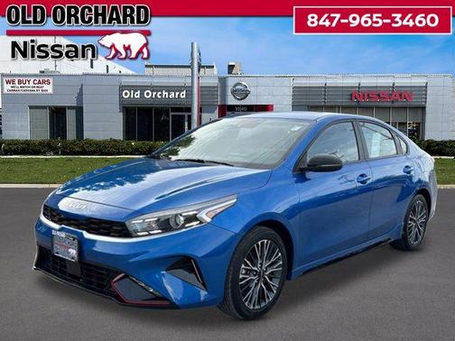 Sporty Blue 2024 Kia Forte GT-Line