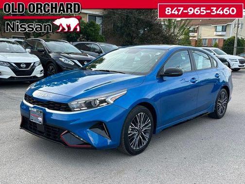 Sporty Blue 2024 Kia Forte GT-Line