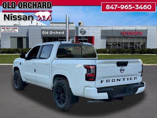 Glacier White 2026 Nissan Frontier SV
