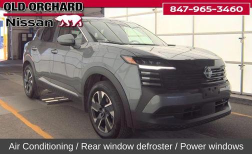 Gun Metallic 2025 Nissan Kicks SV