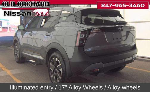 Gun Metallic 2025 Nissan Kicks SV