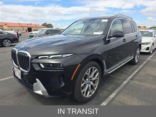 Black Sapphire Metallic 2024 BMW X7 xDrive40i