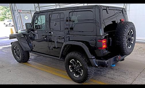 Black Clearcoat 2024 Jeep Wrangler 4xe Rubicon X