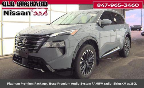 Boulder Gray Pearl 2024 Nissan Rogue Platinum