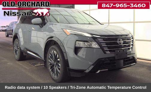 Boulder Gray Pearl 2024 Nissan Rogue Platinum