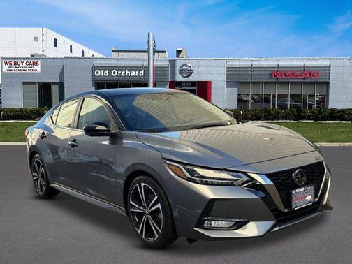 Gun Metallic/Super Black 2023 Nissan Sentra SR