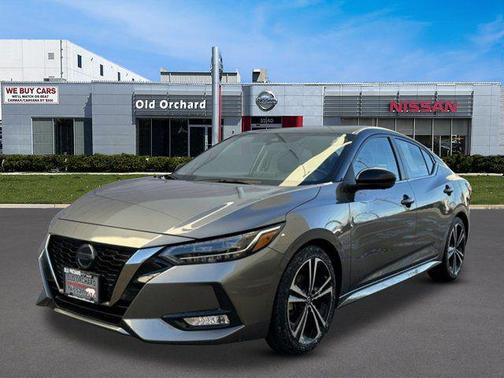 Gun Metallic/Super Black 2023 Nissan Sentra SR