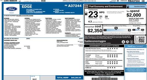 2024 Ford Edge Titanium
