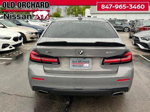 Bernina Gray Amber Effect Metallic 2021 BMW 530 xDrive