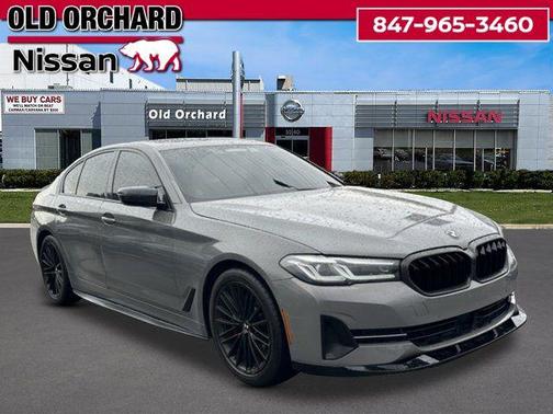 Bernina Gray Amber Effect Metallic 2021 BMW 530 xDrive
