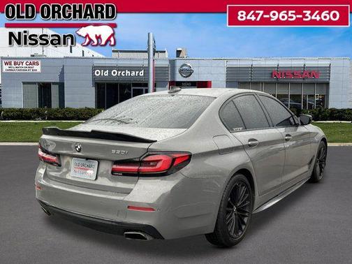 Bernina Gray Amber Effect Metallic 2021 BMW 530 xDrive