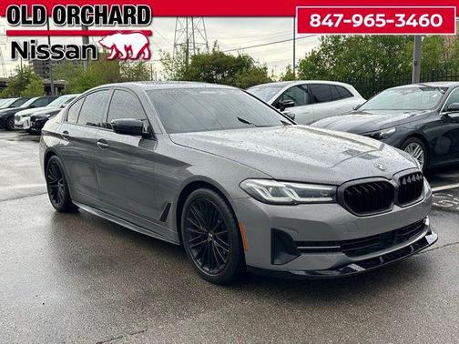 Bernina Gray Amber Effect Metallic 2021 BMW 530 xDrive