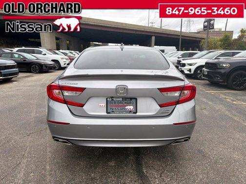 Lunar Silver Metallic 2021 Honda Accord Touring 2.0T