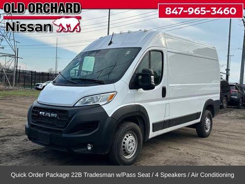 Bright White Clearcoat 2024 RAM ProMaster 1500 Base