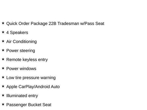 2024 RAM ProMaster 1500 Base