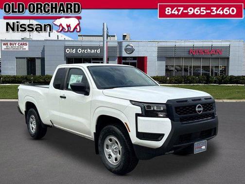 Glacier White 2026 Nissan Frontier S