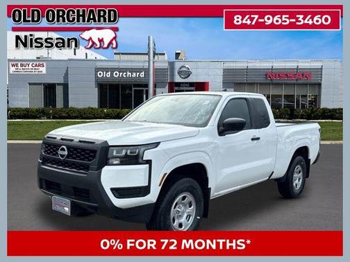 Glacier White 2026 Nissan Frontier S