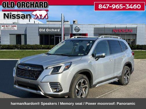 Ice Silver Metallic 2023 Subaru Forester Touring