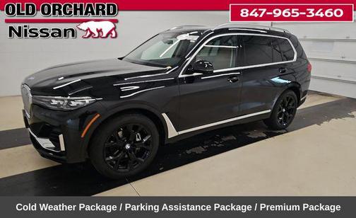 Black Sapphire Metallic 2022 BMW X7 xDrive40i