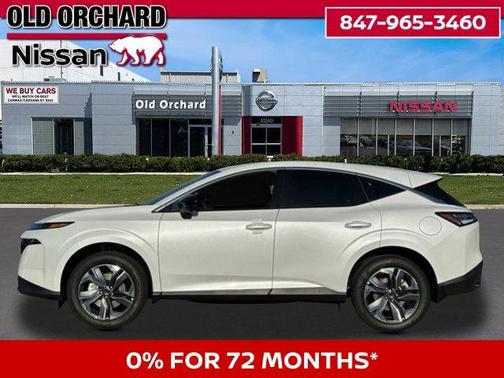 Everest White Pearl Tricoat 2026 Nissan Murano SL