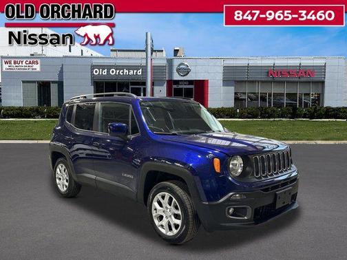 Jetset Blue 2016 Jeep Renegade Latitude