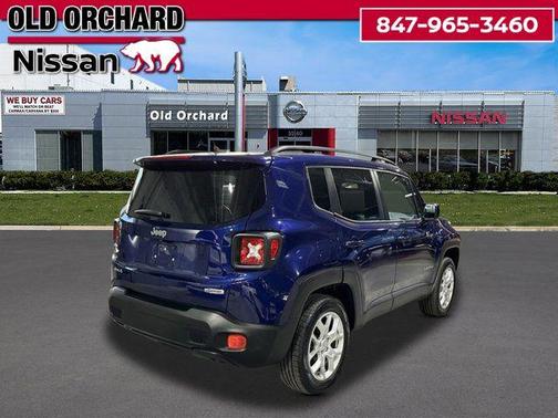 Jetset Blue 2016 Jeep Renegade Latitude