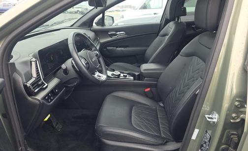 Jungle Green 2024 Kia Sportage Plug-In Hybrid X-Line