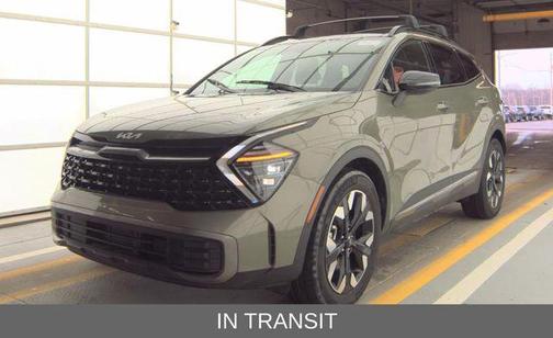 Jungle Green 2024 Kia Sportage Plug-In Hybrid X-Line